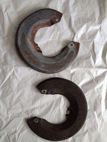 Porsche 914/6 brake protective plate dust shield