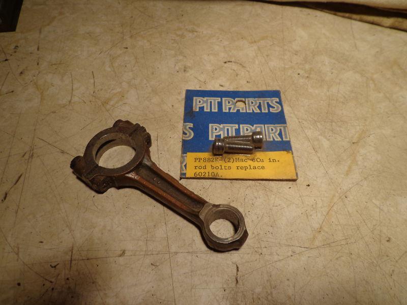 Vintage go kart nos mcculloch connecting rod except 101 cart part