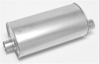 Walker quiet-flow 3 muffler 2.5" ctr in 2.5" off out 21047