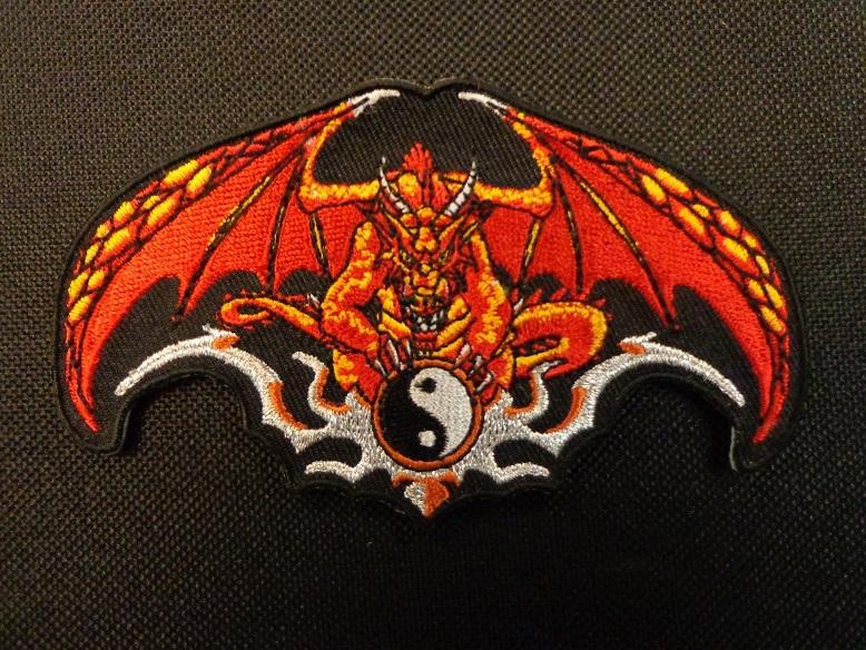Dragon patch  funny saying patch biker outlaw vest patch club