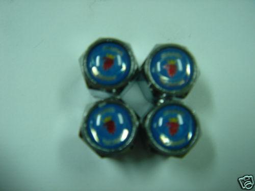 Saab wheel air valve caps set 4 pcs