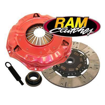 Ram 98764 clutch kit powergrip iron/organic 1 1/8"- 26-spline 11" disc gm kit