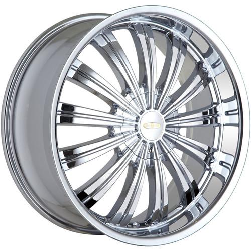 18x7.5 chrome baccarat taboo wheels 4x100 4x4.5 +40 acura cl 2.2 / 3.0 integra