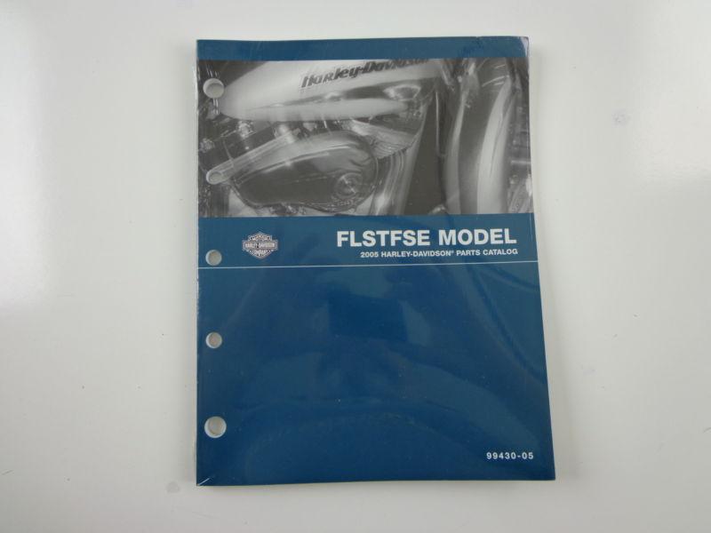 Harley davidson 2005 flstfse model parts catalog 99430-05