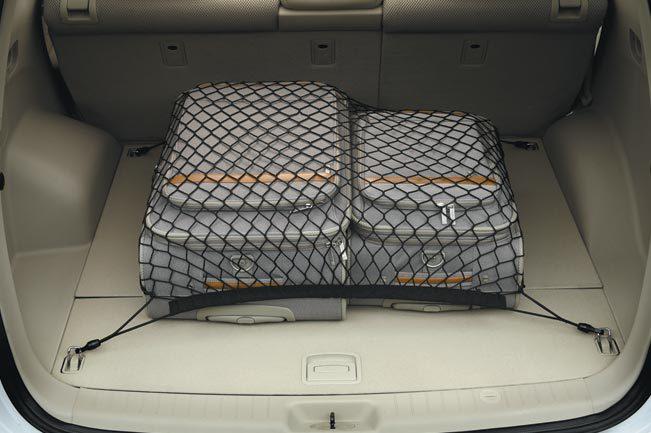 2010 to 2012 hyundai santa fe cargo cargo net - 7 passenger models - black nylon