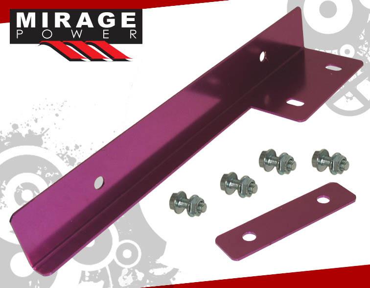 Custom bumper license plate jdm relocator adapter kit purple is250 is300 is350