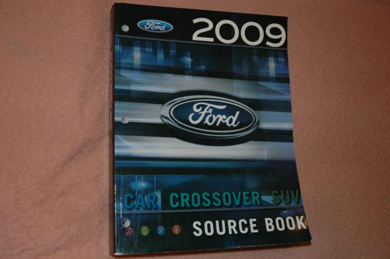 Rare 2009 ford source book shelby gt500 & all car crossover suv