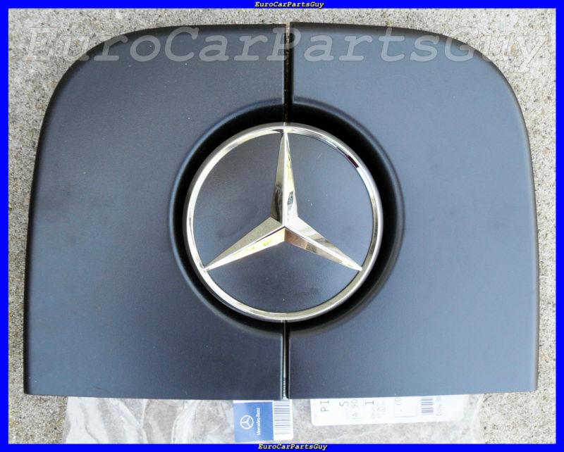 2007-12 genuine mercedes benz sprinter rear door star badge emblem & black trim