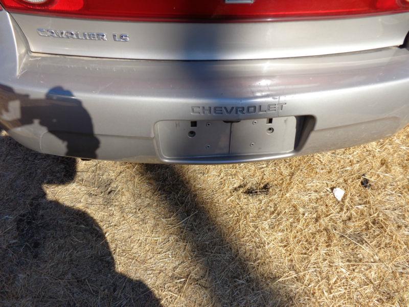 Rear bumper cover 03 04 05 chevy cavalier ls gold 4 dr sedan 2.2 oem