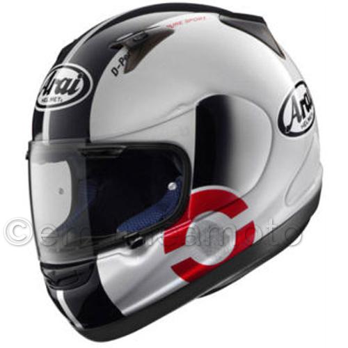 _ helmet arai quantum new dna white m