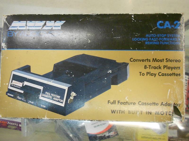 Audiovox ca-2 8track player to cassette converter