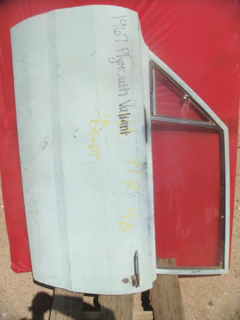 1967 plymouth valiant door (two door driver side)