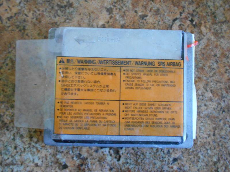 Airbag control module nissan maxima 1996