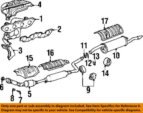 Toyota oem 9091706082 catalytic converter  gasket/catalytic converter gasket