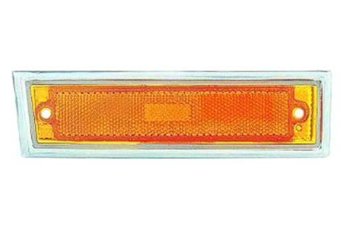 Replace gm2550115 - 81-86 chevy blazer front lh marker light