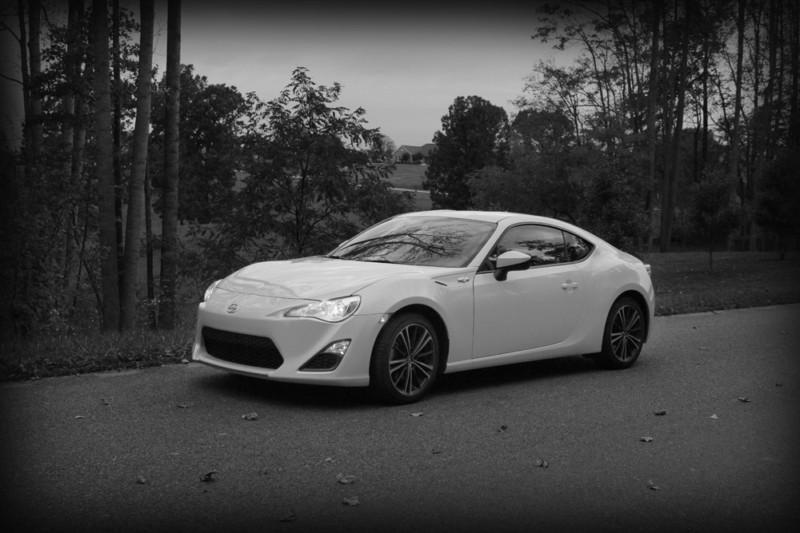 Scion fr-s hd poster frs gt-86 sports car b&w print multiple sizes available