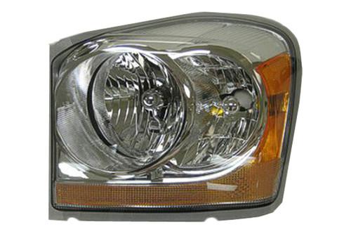 Replace ch2502169c - 2006 dodge durango front lh headlight assembly