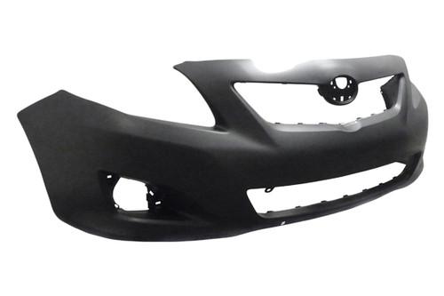 Replace to1000343pp - 09-10 toyota corolla front bumper cover factory oe style