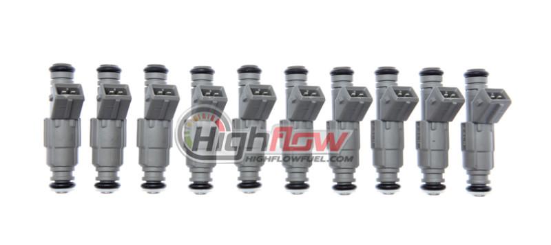 Hfp 24lb flow matched fuel injectors ford f250 f350 f450 excursion 6.8l v10