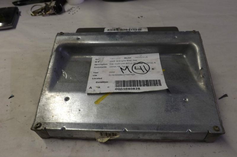 2002 lincoln ls ecu ecm engine computer 2w4a-12a650-xb oem