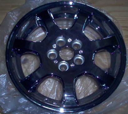 Pair 2004 2005 dodge neon mopar factory new chrome wheels