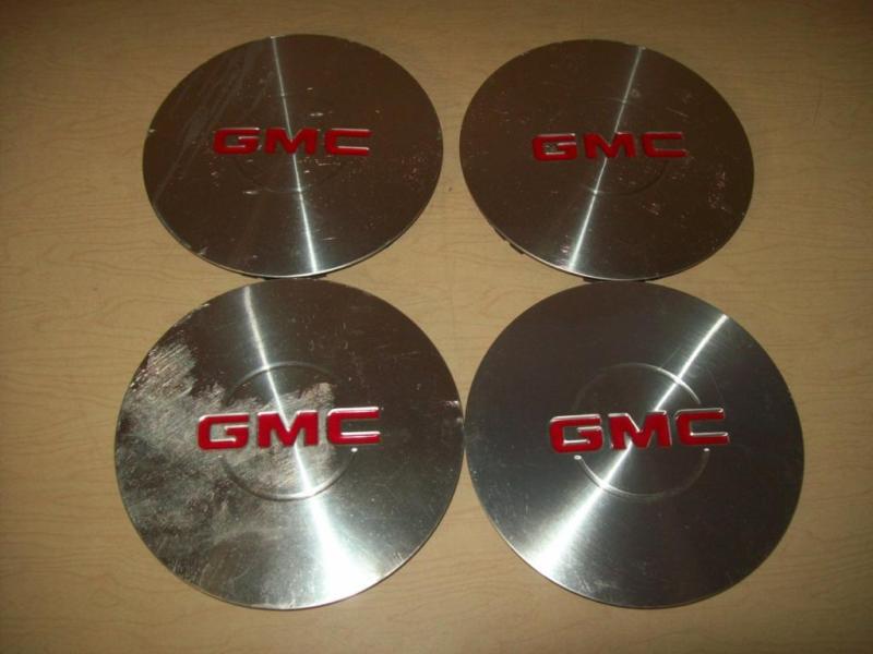 Set of 4~gmc~center caps~p/n 15040220~95-05~yukon~sierra~factory~oem~#jj25