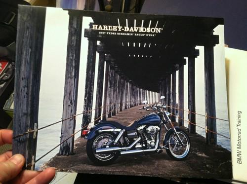 Harley davidson 2007 fxdse screamin eagle dyna brochure