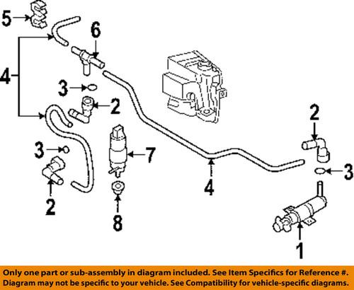 Volkswagen oem n90303801 washer-elbow seal