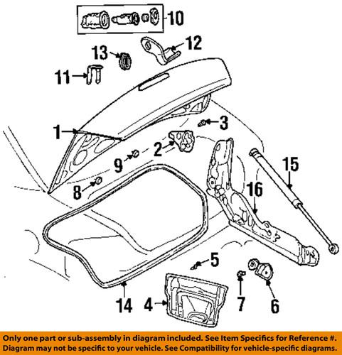 Mopar oem 6102132aa wiper & washer-windshield-washer reservoir bolt