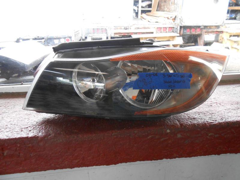 Bmw 3 series sedan left halogen headlight lamp 2006 2007 2008 driver