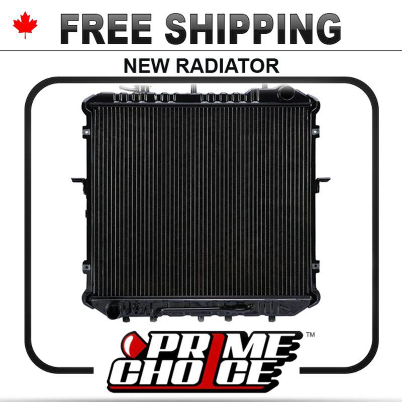 New direct fit complete aluminum radiator 100% leak tested rad for 2.0l sportage