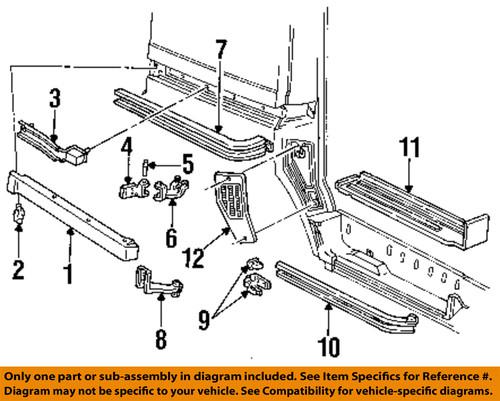 Gm oem 15016837 sliding door hardware-roller bracket