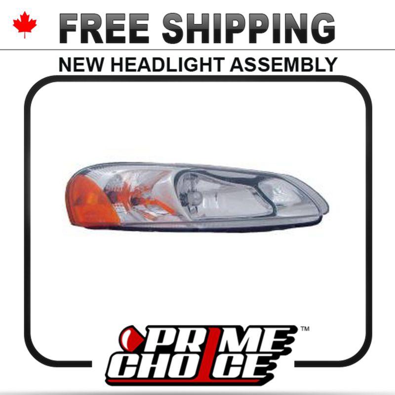 Prime choice new right passenger side headlamp headlight assembly replacement rh