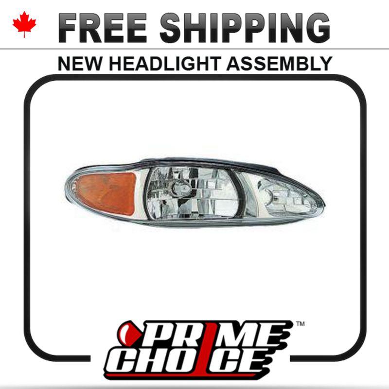 Prime choice new right passenger side headlamp headlight assembly replacement rh