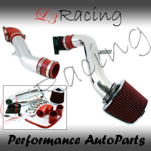 01-05 sebring 3.0 v6 cold air intake kit+red filter