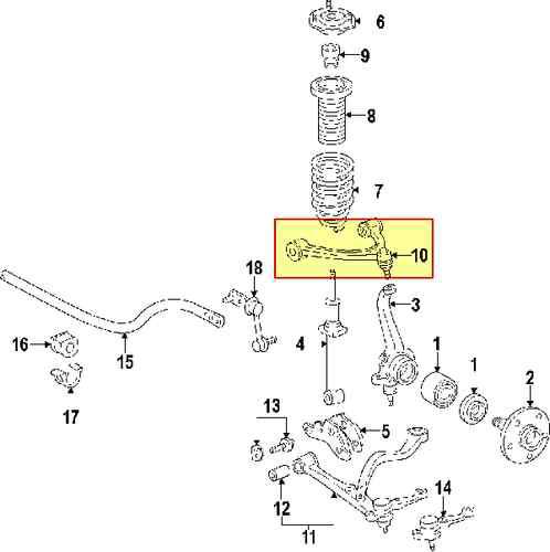 Lexus 4861039085 genuine oem factory original upper control arm