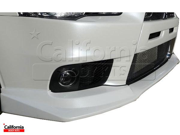 Cbk frp vari front lip mitsubishi evolution x 08-13 ships from us