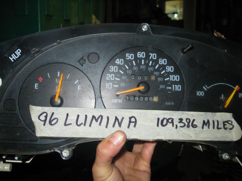 1996 lumina speedometer cluster oem 