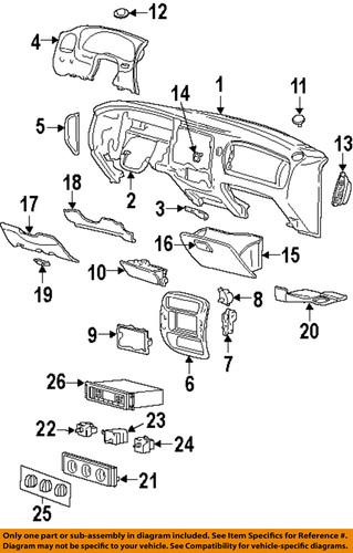 Ford oem f4dz-19986-a switch, blower/hvac blower control switch