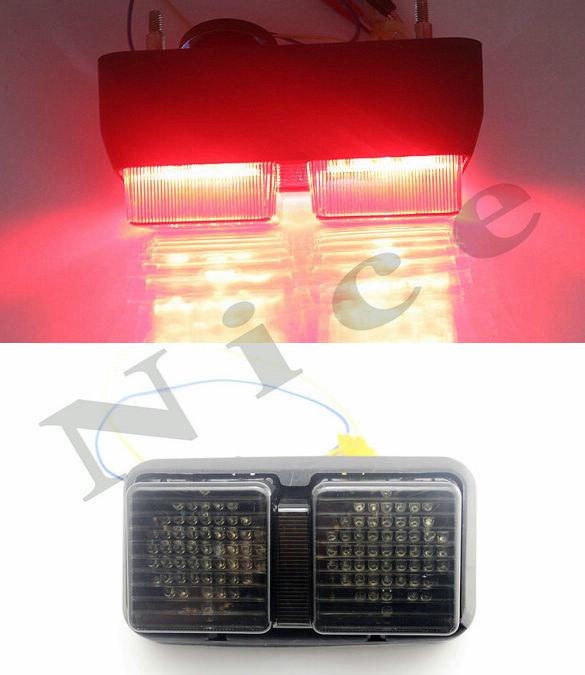 Smoke led tail light brake turn signals for honda rc51 1999 2000 2001 2002 2003