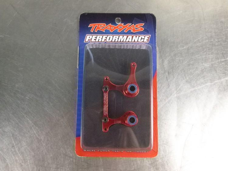 Traxxas 3743x aluminum steering bellcranks red 1/10 bandit vxl xl-5 xl5