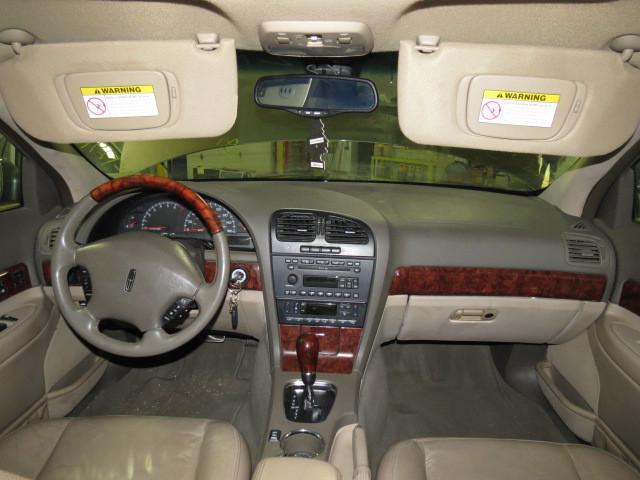 2002 lincoln ls floor center console tan 2486502