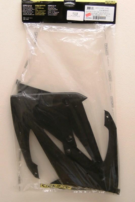 Acerbis radiator shrouds black fits honda crf450r 2009-2011