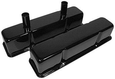 Two (2) allstar performance steel valve cover all26147