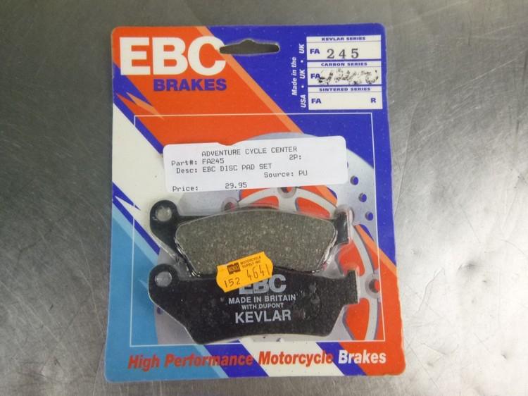 Ebc motorcycle brake pad ebc fa245 new