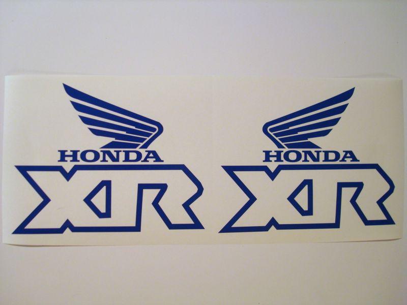 Tank decals for honda xr650r xr650l xr600 xr500 xr400 xr250 xr200 xr100 xr80 