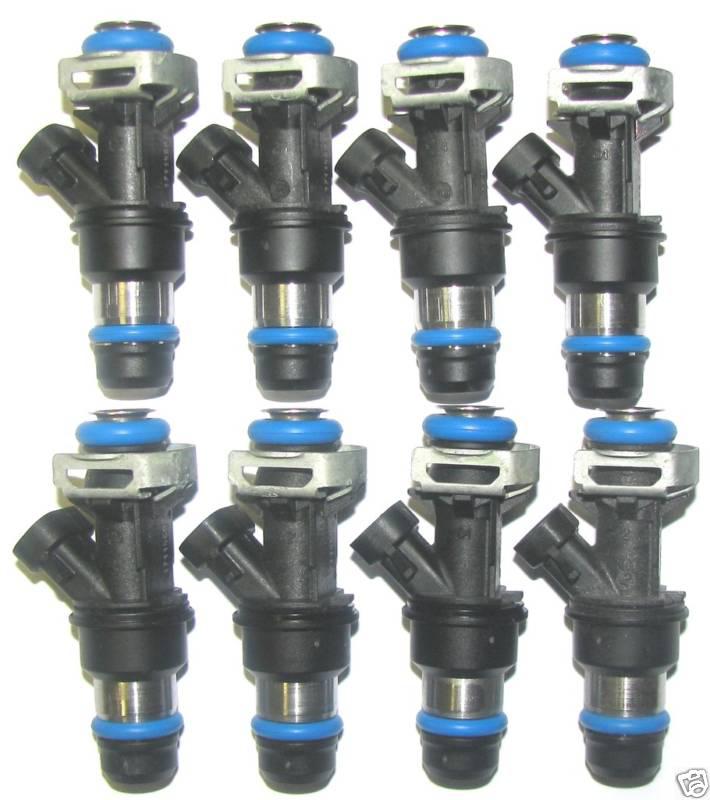 8 brand new gm oem fuel injectors hummer & gm v8 trucks, 1999-2007. deal!