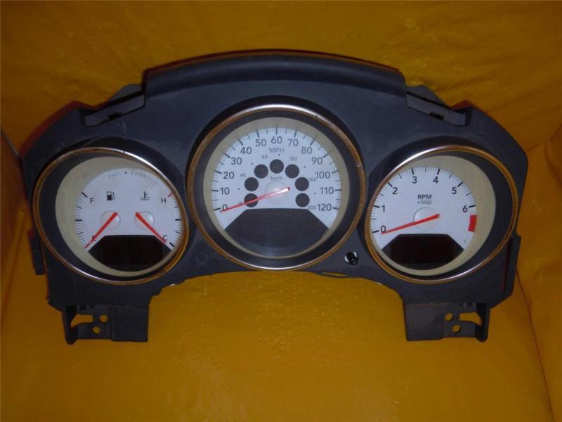 07 08 caliber speedometer instrument cluster dash panel gauges 64,183