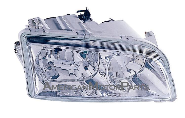 Right passenger side replacement headlight chrome bezel 00-04 volvo s40 v40