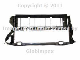 Mercedes w210 (99+) fan shroud front of radiator oem + 1 year warranty